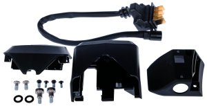 Shimano Batterie-Halter Rahmenakku STEPS BM-E6010 o/Axa o/Abus Schloss inkl.Kabel 