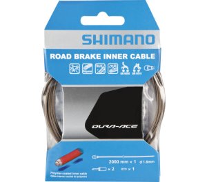 Shimano Bremskabel BC-90000 1.6x2000 mm Polymer-beschichtet Blister 