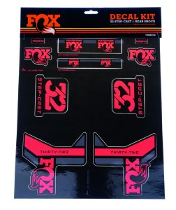 FOX Decal 17 AM Step-Cast red 