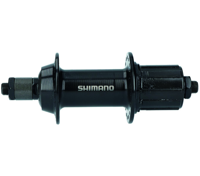 Shimano HR-Nabe FH-TY500 135 mm 36-Loch 7-G schwarz Box