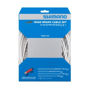 Shimano Bremszugset Road BC-9000 Polymer weiss Blister 