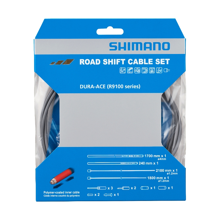 Shimano Schaltzugset RS900 Polymer grau Blister